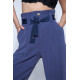 Women waist, straight pants with zipper closure