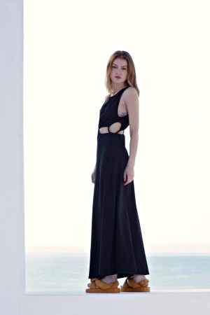 Long dress with straps and openings Libertee 